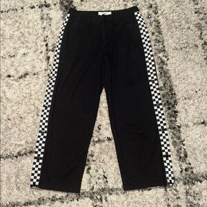 Vans Black Zippered Pants